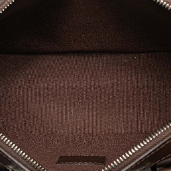 ルイ ヴィトン エピ ダヌーラPM ハンドバッグ ショルダーバッグ 2WAY M5891D モカ ブラウン レザー レディース LOUIS VUITTON 【中古】