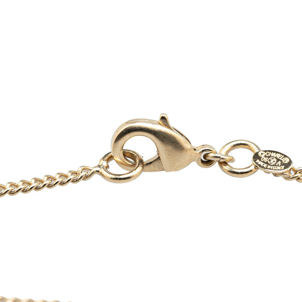 シャネル ココマーク No.5 スイング ブレスレット シルバー メタル ラインストーン レディース CHANEL 【中古】