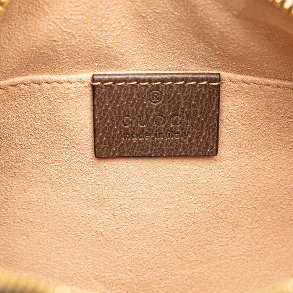 グッチ GGスプリーム オフィディア ハンドバッグ ショルダーバッグ 602577 ベージュ ブラウン PVC レザー レディース GUCCI 【中古】