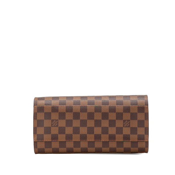 ルイ ヴィトン ダミエ トリアナ ハンドバッグ N51155 ブラウン PVC レザー レディース LOUIS VUITTON 【中古】