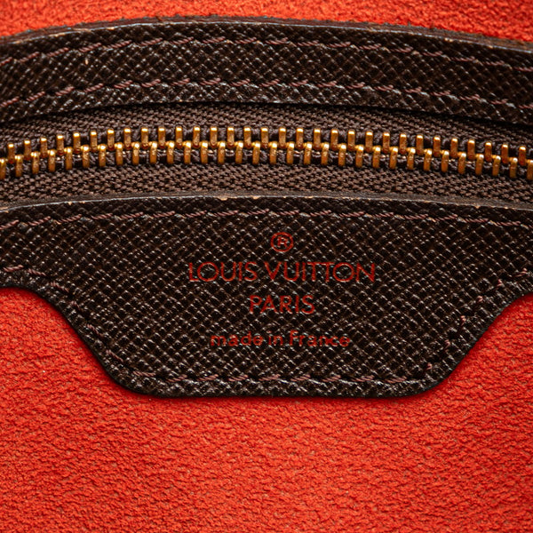ルイ ヴィトン ダミエ トリアナ ハンドバッグ N51155 ブラウン PVC レザー レディース LOUIS VUITTON 【中古】