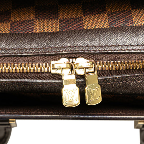 ルイ ヴィトン ダミエ トリアナ ハンドバッグ N51155 ブラウン PVC レザー レディース LOUIS VUITTON 【中古】
