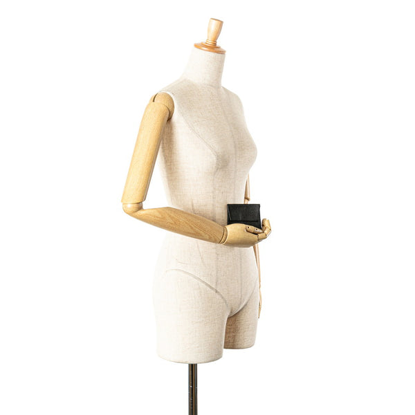 エルメス バスティア コインケース 小銭入れ ブラック ヴォーエプソン レディース HERMES 【中古】