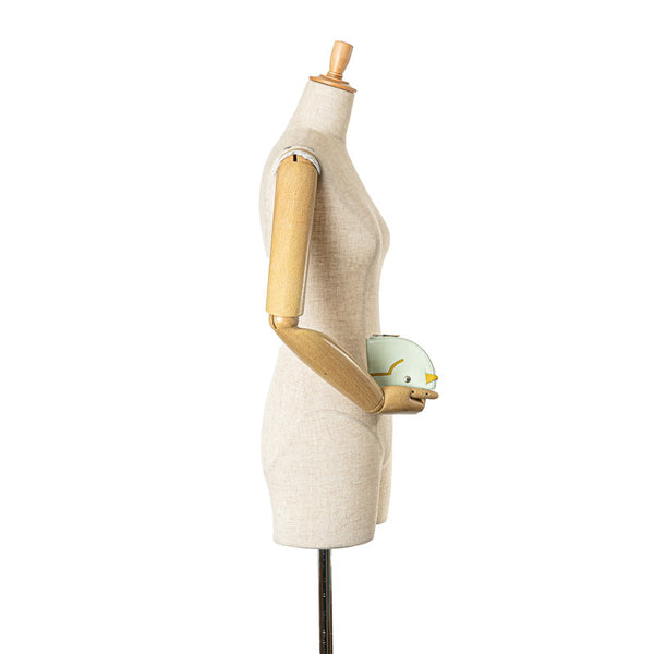 エルメス パドック コインケース ヴェールフィズ  クミン シェーブル レディース HERMES 【中古】