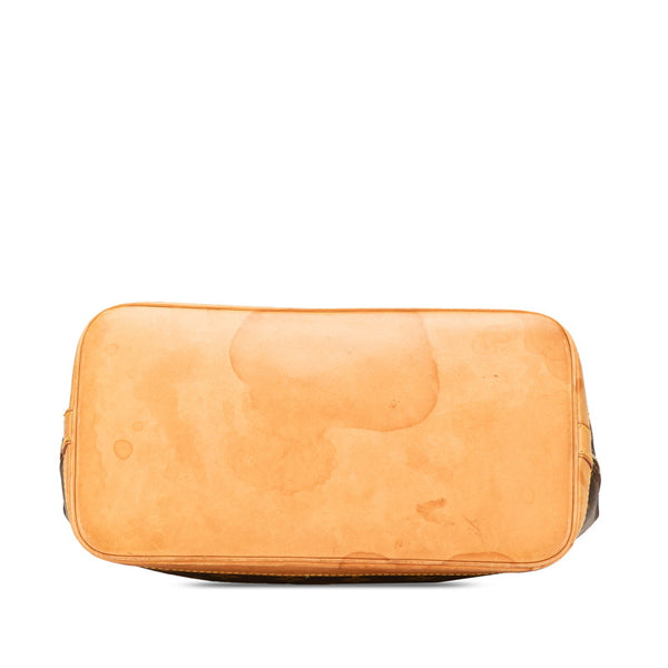 ルイ ヴィトン モノグラム アルマ ハンドバッグ M51130 ブラウン PVC レザー レディース LOUIS VUITTON 【中古】