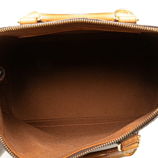 ルイ ヴィトン モノグラム アルマ ハンドバッグ M51130 ブラウン PVC レザー レディース LOUIS VUITTON 【中古】