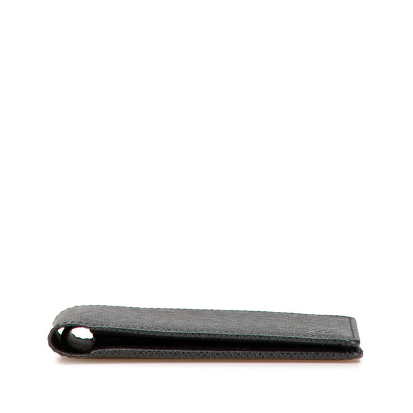 ルイ ヴィトン タイガ ポルトフォイユ ミュルティプル 二つ折り財布 M30531 ノワール ブラック レザー メンズ LOUIS VUITTON 【中古】