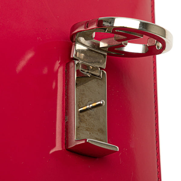 グッチ インターロッキングG 斜め掛け チェーン ショルダーバッグ 387609 ピンク レザー レディース GUCCI 【中古】