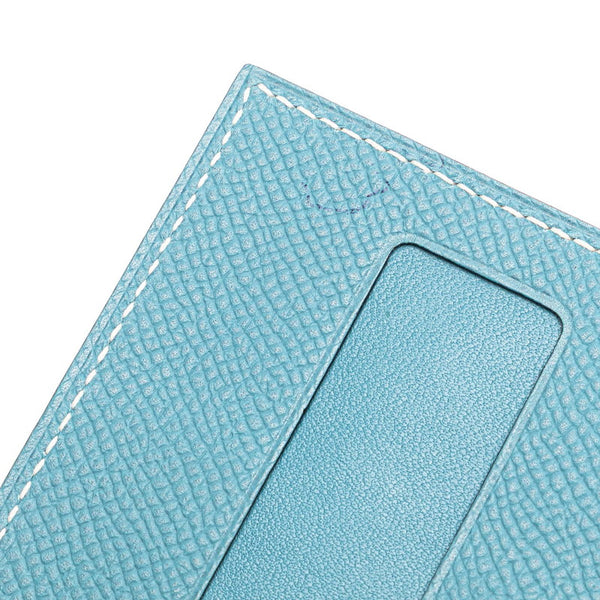 エルメス MC2 マゼラン パスポートケース ブルージーン ヴォーエプソン レディース HERMES 【中古】