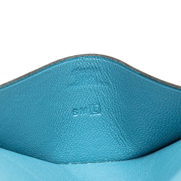 エルメス MC2 マゼラン パスポートケース ブルージーン ヴォーエプソン レディース HERMES 【中古】