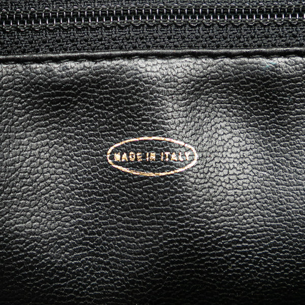 シャネル トリプル ココマーク チェーン ショルダーバッグ ブラック キャビアスキン レディース CHANEL 【中古】