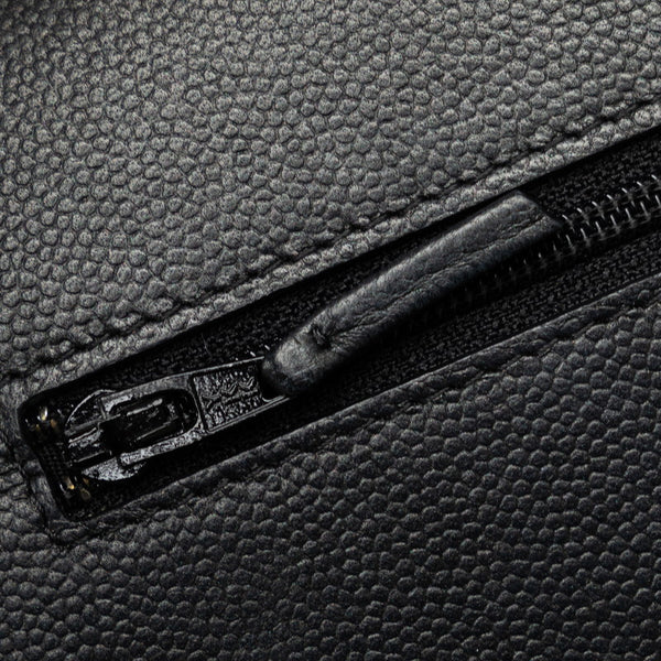 シャネル ココマーク ボーイシャネル ソーブラック チェーン ショルダーバッグ  ブラック マットキャビアスキン レディース CHANEL 【中古】