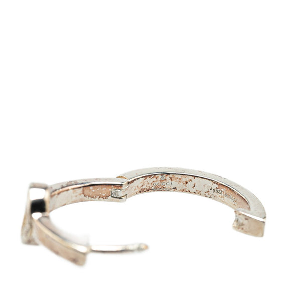 グッチ インターロッキングG ピアス シルバー SV925 シルバー レディース GUCCI 【中古】