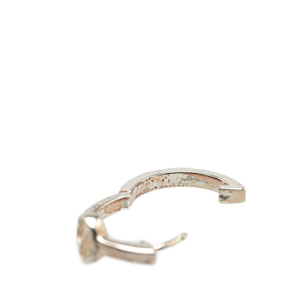 グッチ インターロッキングG ピアス シルバー SV925 シルバー レディース GUCCI 【中古】