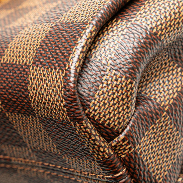 ルイ ヴィトン ダミエ クロワゼットPM ハンドバッグ ショルダーバッグ 2WAY N53000 ブラウン PVC レザー レディース LOUIS VUITTON 【中古】