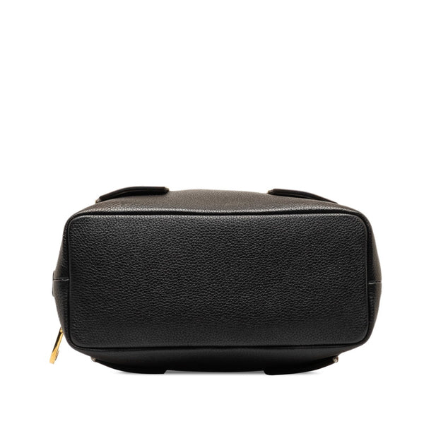 クロエ ダリア スモール ハンドバッグ ショルダーバッグ 2WAY ブラック レザー レディース Chloe 【中古】