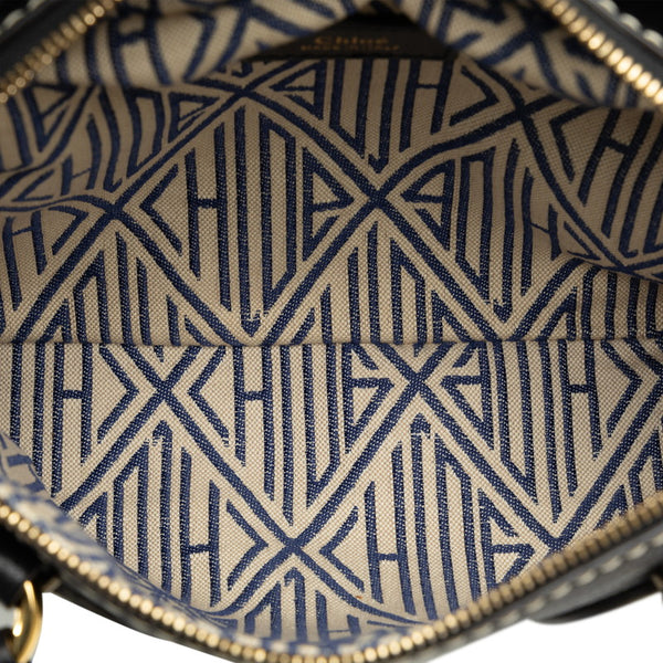 クロエ ダリア スモール ハンドバッグ ショルダーバッグ 2WAY ブラック レザー レディース Chloe 【中古】