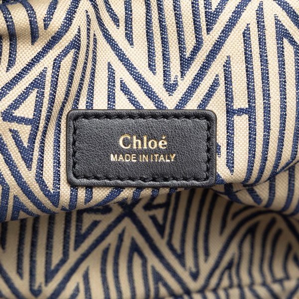 クロエ ダリア スモール ハンドバッグ ショルダーバッグ 2WAY ブラック レザー レディース Chloe 【中古】