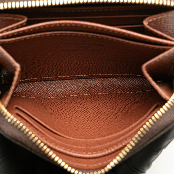ルイ ヴィトン モノグラム ジッピー コインパース コインケース 小銭入れ M60067 ブラウン PVC レザー レディース LOUIS VUITTON 【中古】