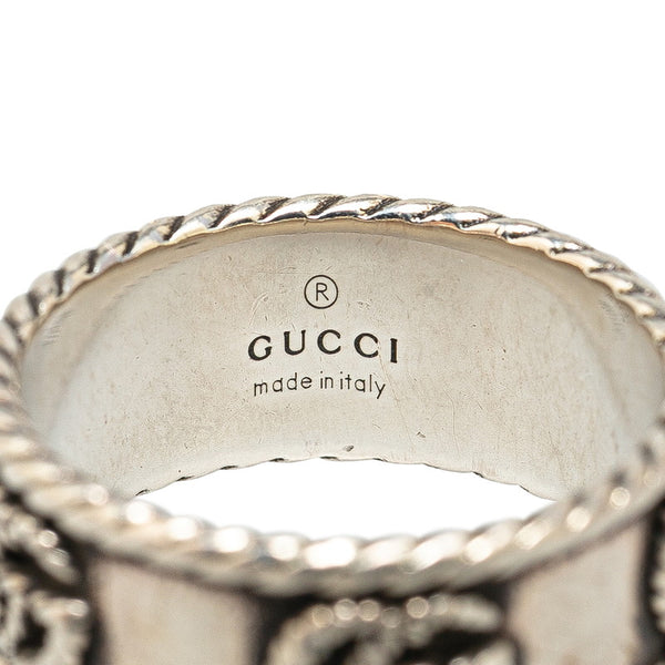 グッチ GGマーモント リング 指輪 627729 シルバー SV925 シルバー レディース GUCCI 【中古】