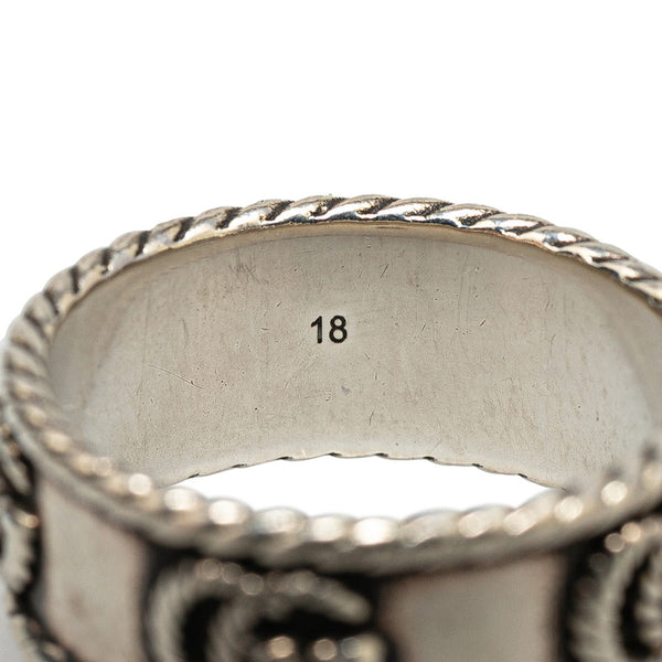 グッチ GGマーモント リング 指輪 627729 シルバー SV925 シルバー レディース GUCCI 【中古】