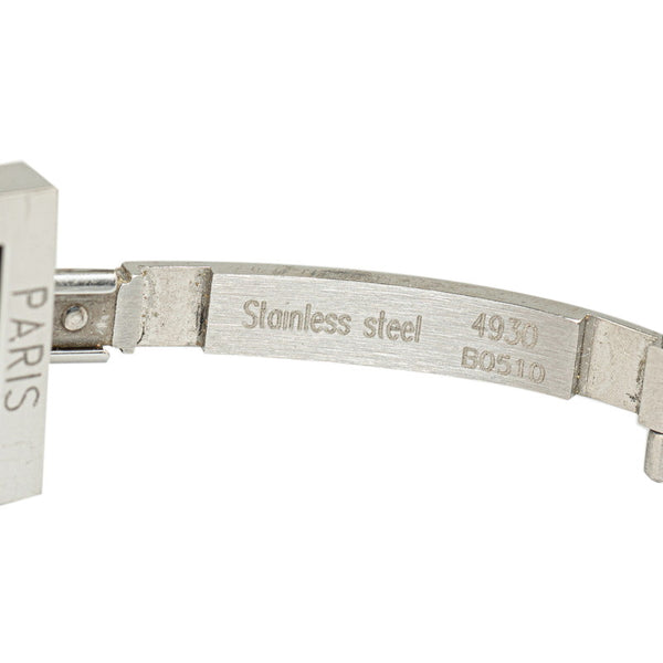 エルメス ノマード 腕時計 N01.210 自動巻き ホワイト文字盤 ステンレススチール レディース HERMES 【中古】