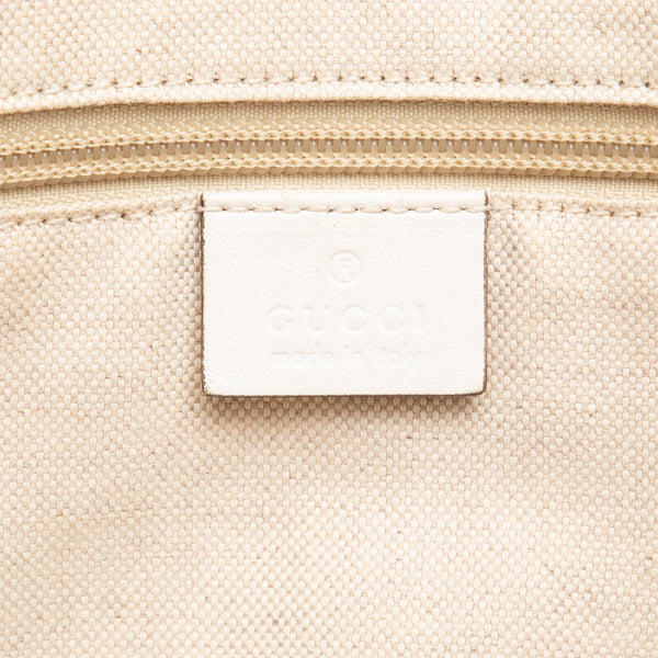 グッチ ハート柄  トートバッグ ハンドバッグ 282439 マルチカラー キャンバス レザー レディース GUCCI 【中古】