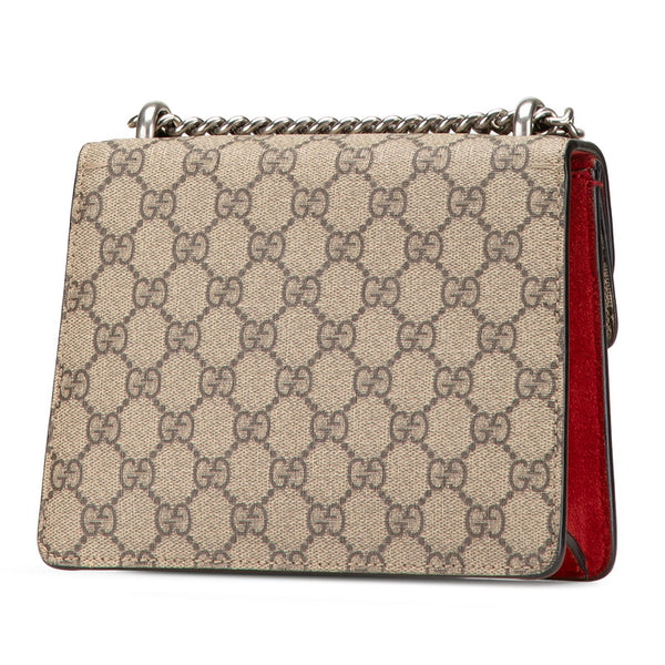 グッチ GGスプリーム ディオニュソス チェーン ショルダーバッグ 421970 ブラウン PVC スウェード レディース GUCCI 【中古】