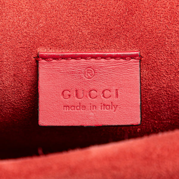 グッチ GGスプリーム ディオニュソス チェーン ショルダーバッグ 421970 ブラウン PVC スウェード レディース GUCCI 【中古】