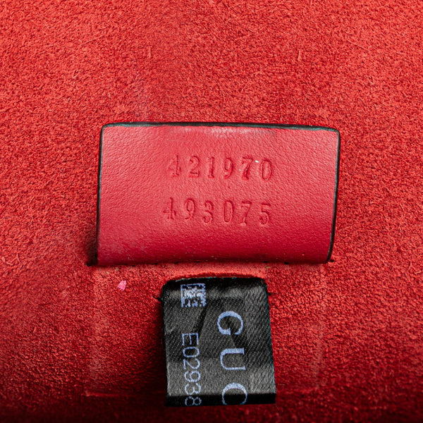 グッチ GGスプリーム ディオニュソス チェーン ショルダーバッグ 421970 ブラウン PVC スウェード レディース GUCCI 【中古】