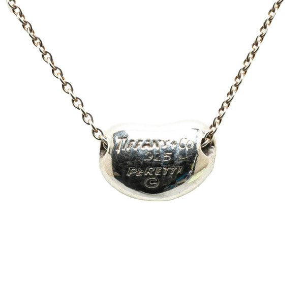 ティファニー ミニ ビーンズ ネックレス SV925 シルバー レディース TIFFANY&Co. 【中古】
