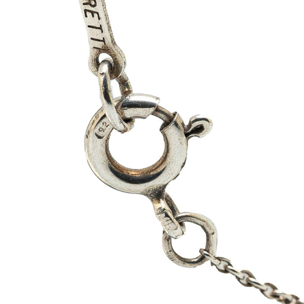 ティファニー ミニ ビーンズ ネックレス SV925 シルバー レディース TIFFANY&Co. 【中古】