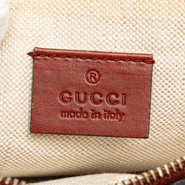 グッチ GGキャンバス トートバッグ 247209 ベージュ ブラウン キャンバス レザー レディース GUCCI 【中古】