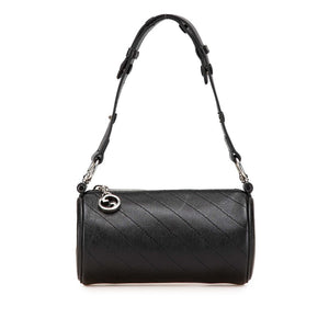 グッチ ブロンディ ショルダーバッグ 760170 ブラック レザー レディース GUCCI 【中古】