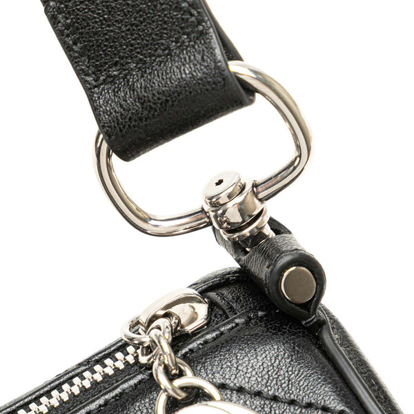 グッチ ブロンディ ショルダーバッグ 760170 ブラック レザー レディース GUCCI 【中古】
