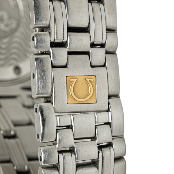 オメガ シーマスター120 腕時計 2511.81 クオーツ ネイビー文字盤 ステンレススチール メンズ OMEGA 【中古】