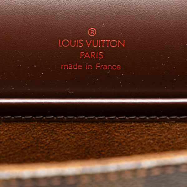 ルイ ヴィトン ダミエ アルトナPM ビジネスバッグ ブリーフケース N53315 エベヌ ブラウン PVC レザー メンズ LOUIS VUITTON 【中古】