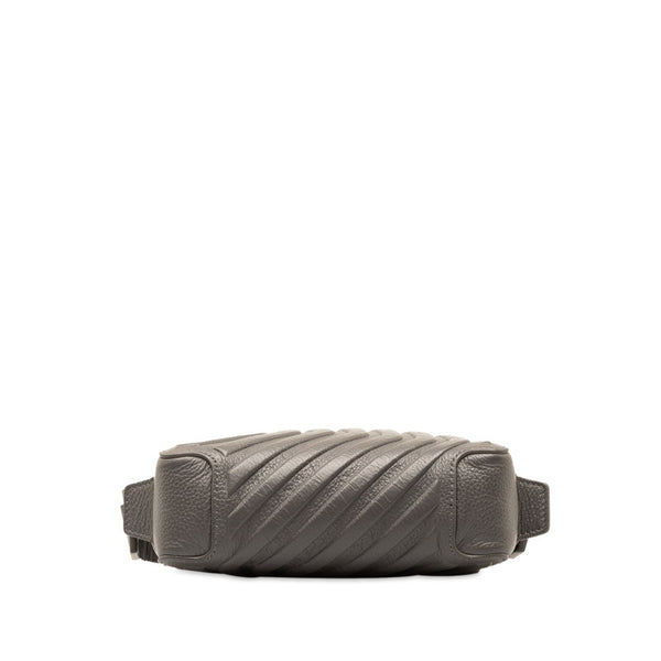 バレンシアガ CAR カー カメラバッグ カメラバッグ ショルダーバッグ 693542 グレー レザー メンズ BALENCIAGA 【中古】