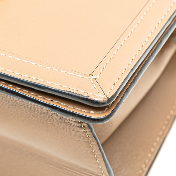 ロエベ バルセロナ 斜め掛け ショルダーバッグ ブラウン レザー レディース LOEWE 【中古】