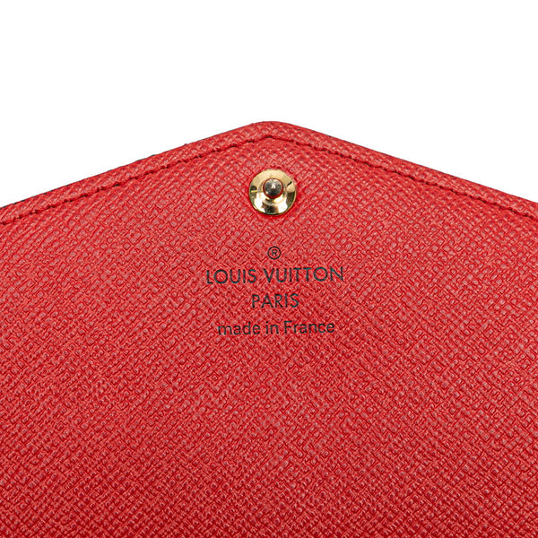 ルイ ヴィトン モノグラム ポルトフォイユ サラ 長財布 M62236 ブラウン PVC レザー レディース LOUIS VUITTON 【中古】