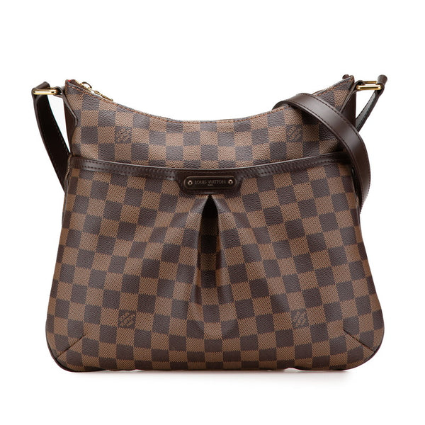 ルイ ヴィトン ダミエ ブルームズベリPM 斜め掛け ショルダーバッグ N42251 ブラウン PVC レザー レディース LOUIS VUITTON 【中古】