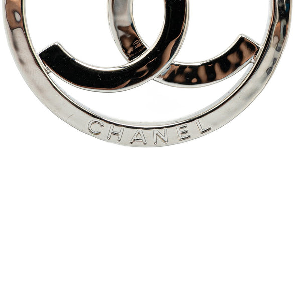 シャネル ココマーク フープピアス シルバー メタル レディース CHANEL 【中古】