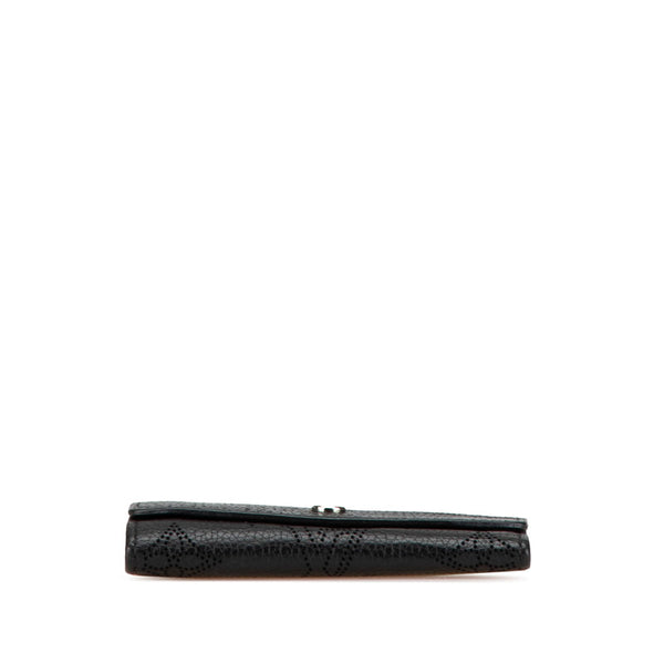 ルイ ヴィトン モノグラム アンプラント ミュルティクレ 4 キーケース M64054 ノワール ブラック レザー レディース LOUIS VUITTON 【中古】