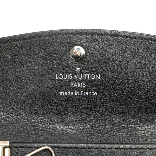 ルイ ヴィトン モノグラム アンプラント ミュルティクレ 4 キーケース M64054 ノワール ブラック レザー レディース LOUIS VUITTON 【中古】