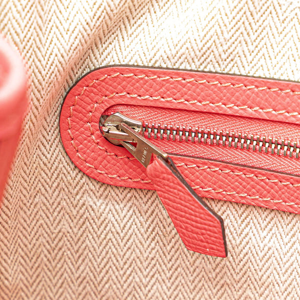 エルメス ガーデンパーティTPM ハンドバッグ トートバッグ ローズアザレ ヴォーエプソン レディース HERMES 【中古】