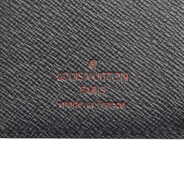 ルイ ヴィトン エピ アジェンダ ミニ 手帳カバー R20072 ノワール ブラック レザー レディース LOUIS VUITTON 【中古】