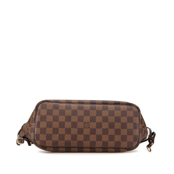 ルイ ヴィトン ダミエ ネヴァーフルPM　 トートバッグ ハンドバッグ N41359 エベヌ ブラウン PVC レザー レディース LOUIS VUITTON 【中古】
