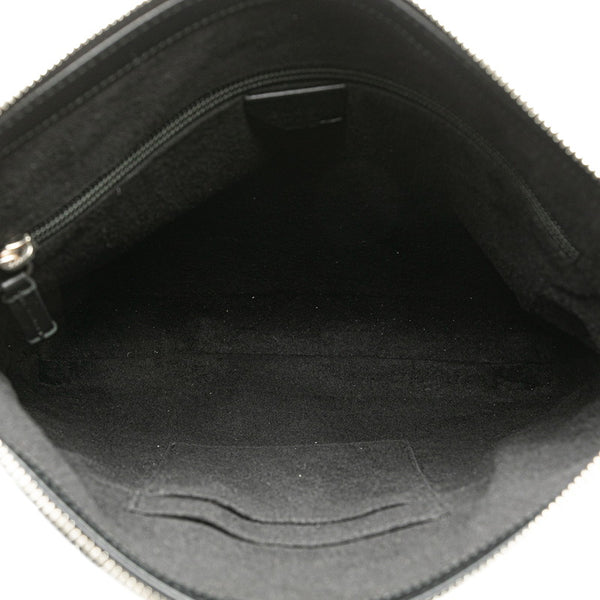 グッチ GGカレイド ウェブ ビー 蜂 ハチ メッセンジャーバッグ ショルダーバック 471466 213317 ブラック ブラウン PVC レザー レディース GUCCI 【中古】