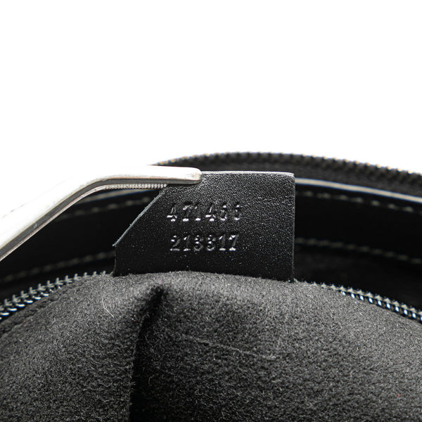 グッチ GGカレイド ウェブ ビー 蜂 ハチ メッセンジャーバッグ ショルダーバック 471466 213317 ブラック ブラウン PVC レザー レディース GUCCI 【中古】