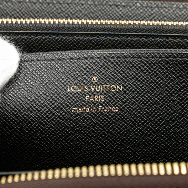 ルイ ヴィトン モノグラム ジャイアント リバース ジッピーウォレット 長財布 M69353 ブラウン PVC レザー レディース LOUIS VUITTON 【中古】